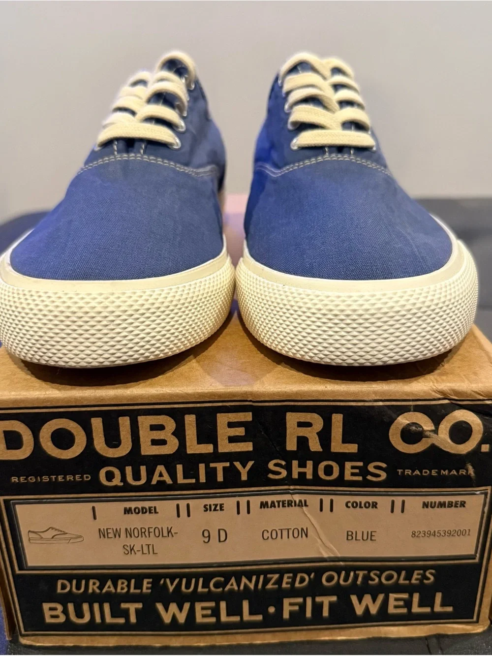 RRL Canvas Sneakers sz 9